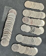 Lote de 74 monedas de Corea del Sur 500 y 100 ganadas 41-100won 33-500won segunda mano  Embacar hacia Argentina