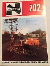 Hyscot 702 vintage for sale  UK
