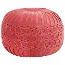 Pouf velours coton d'occasion  Clermont-Ferrand-