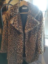 vintage leopard coat for sale  CHARD