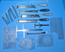 W LORENZ HUMBY BRAITHWAITE SKIN GRAFT KNIVES AND BOLEY MEASUREMENT TOOLS MESH for sale  Shipping to South Africa