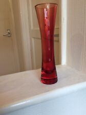 Red glass stem for sale  ILMINSTER
