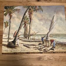 Vintage painting island for sale  Tallahassee