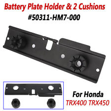 Suporte de placa de bateria e 2 almofadas #50311-HM7-000 para Honda TRX400 TRX450 Foreman comprar usado  Enviando para Brazil