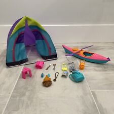 Juego de campamento de verano Barbie Team Stacie - incluye tienda de campaña y kayak segunda mano  Embacar hacia Argentina