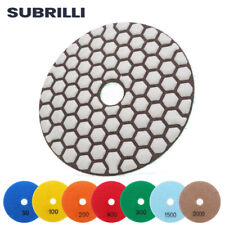 Used, 4" Diamond Polishing Pad Dry Use Sharp Flexible Sand Disc Granite Marble Stone for sale  Shipping to South Africa