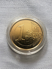 Euro münze vergoldet gebraucht kaufen  Potsdam