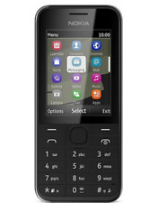 Używany, Nokia 208 - RM-948 - czarna - Vodafone - 3G / Bluetooth - klasa B - tylko telefon na sprzedaż  Wysyłka do Poland