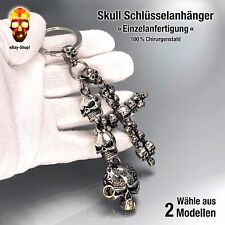 Skull schlüsselanhänger edel gebraucht kaufen  München