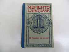 Memento larousse. ouvrages d'occasion  Le Mans