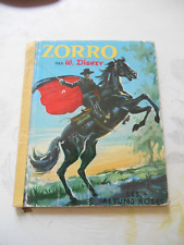 Vintage livre zorro d'occasion  Attignat