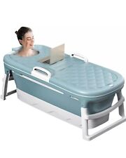 54''Large Folding Portable Bathtub,Portable Bathtub for Adult Ergonomically, used for sale  Shipping to South Africa