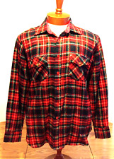 Usado, Camisa de franela de acrílico de colección Mountain Camper roja a cuadros de búfalo para hombre mediana segunda mano  Embacar hacia Argentina
