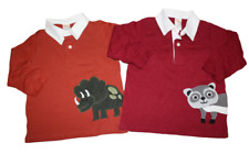 Camisa polo masculina manga comprida guaxinim dinossauro saída Gymboree 18 a 24 meses comprar usado  Enviando para Brazil