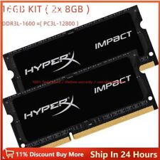 Kingston HyperX Impact DDR3L 8GB 16GB 32GB 1600 MHz PC3-12800 Laptop Memory RAM, usado comprar usado  Enviando para Brazil