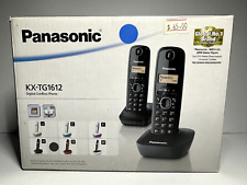 Panasonic KX-TG1612 Digital Cordless Phone 2 Handsets Working for sale  Shipping to South Africa