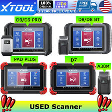 Usado, XTOOL D7 D8-BT D9-BT PAD PLUS A30M sistema completo diagnóstico scanner codificação chave de carro comprar usado  Enviando para Brazil