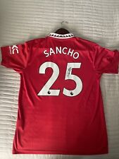 Podpisana koszulka Jadon Sancho (Manchester United 22-23) na sprzedaż  Wysyłka do Poland
