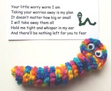 Crochet worry worm for sale  UK