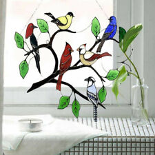 Stained glass birds for sale  Shipping to Ireland