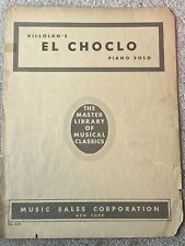 Partitura de piano solo de A.G. Villoldo de la década de 1930 El Choclo segunda mano  Embacar hacia Argentina