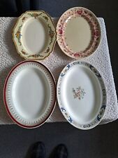 Oval serving plates for sale  HARWICH