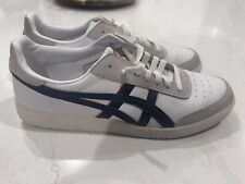 Tênis ASICS Masculino Tamanho 11.5 Japão S Sportstyle Branco Azul Vermelho comprar usado  Enviando para Brazil