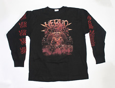 Camisa Nervo Chaos Over Europe Tour 2011 banda de black metal masculina média comprar usado  Enviando para Brazil