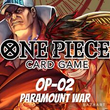 One Piece TCG - OP02 Singles Raros, Comuns e Incomuns - Paramount War, usado comprar usado  Enviando para Brazil