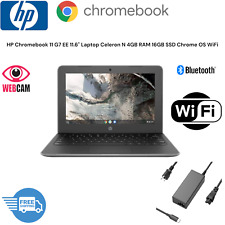 Notebook HP Chromebook 11 G7 EE 11,6" Celeron N 4GB RAM 16GB SSD Chrome OS WiFi comprar usado  Enviando para Brazil