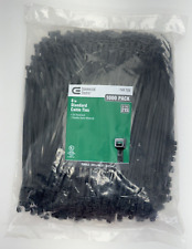Commercial Electric Cable Zip Ties Electrical Black Work 8 Inch UV 1000 Pack for sale  Shipping to South Africa