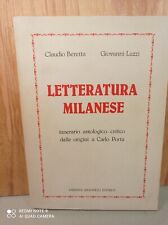Beretta luzzi letteratura usato  Milano