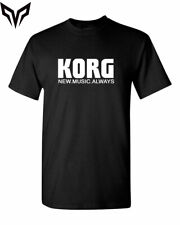 Camiseta unissex logotipo música teclados engraçada KORG Kronos tamanho P - 5XL engraçada EUA, usado comprar usado  Enviando para Brazil