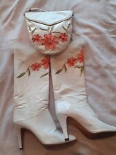 Vintage white leather for sale  PINNER