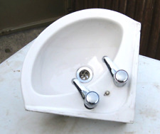 corner taps sink for sale  BARGOED