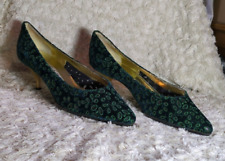 lime green kitten heels for sale  RICHMOND