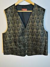 Vintage brocade waistcoat for sale  MORECAMBE