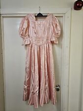 Pink satin ballgown for sale  CARMARTHEN