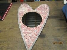 Heart mirror mosaic for sale  UK