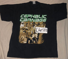 Camisa rara vintage Cephalic Carnage - Exploiting Dysfunction Tour 2000 comprar usado  Enviando para Brazil