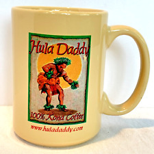 Caneca de café HULA DADDY publicidade Hula Daddy 100% café Kona 14 onças bronzeada comprar usado  Enviando para Brazil