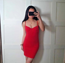 bodycon bandage red dress for sale  CHISLEHURST