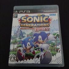 PS3 Sonic Generations White Space Time Tanned Japão comprar usado  Enviando para Brazil