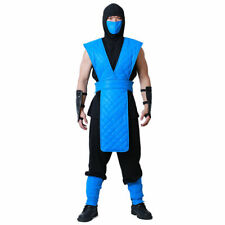 Fantasia cosplay Mortal Kombat Sub-Zero terno azul, usado comprar usado  Enviando para Brazil