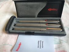 Rotring brushed aluminum for sale  Sterling Heights