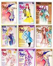 Lote de 9 livros de ilustração de moda Moda Marfy da década de 1990 comprar usado  Enviando para Brazil