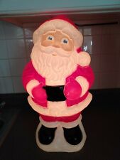 Vintage Santa Claus Blow Mold Xmas Light Indoor/Outdoor Grand Venture 19 Inches, used for sale  Shipping to South Africa