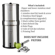 Crown Berkey Unit/Housing ONLY- Open Box (Filters NOT included PLEASE READ) for sale  Shipping to South Africa