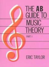 The AB Guide to Music Theory Vol 1,Eric Taylor segunda mano  Embacar hacia Argentina