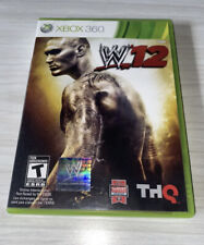 WWE '12 (Microsoft Xbox 360, 2012) WWF 2k12 completo na caixa comprar usado  Enviando para Brazil